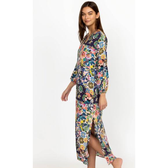 Johnny Was Layla Maxi Cover-Up with Puff Sleeves women’s XXL - Picture 14 of 15